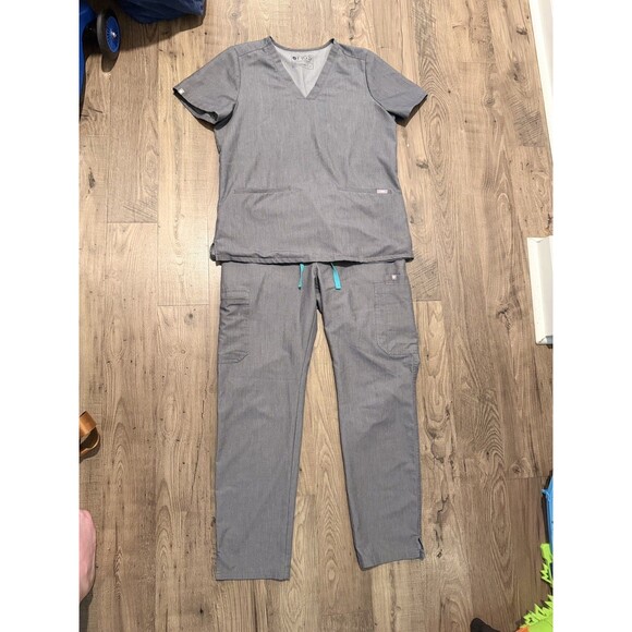 Figs Other - Figs Technical Scrubs Set Top Pants Gray Size M